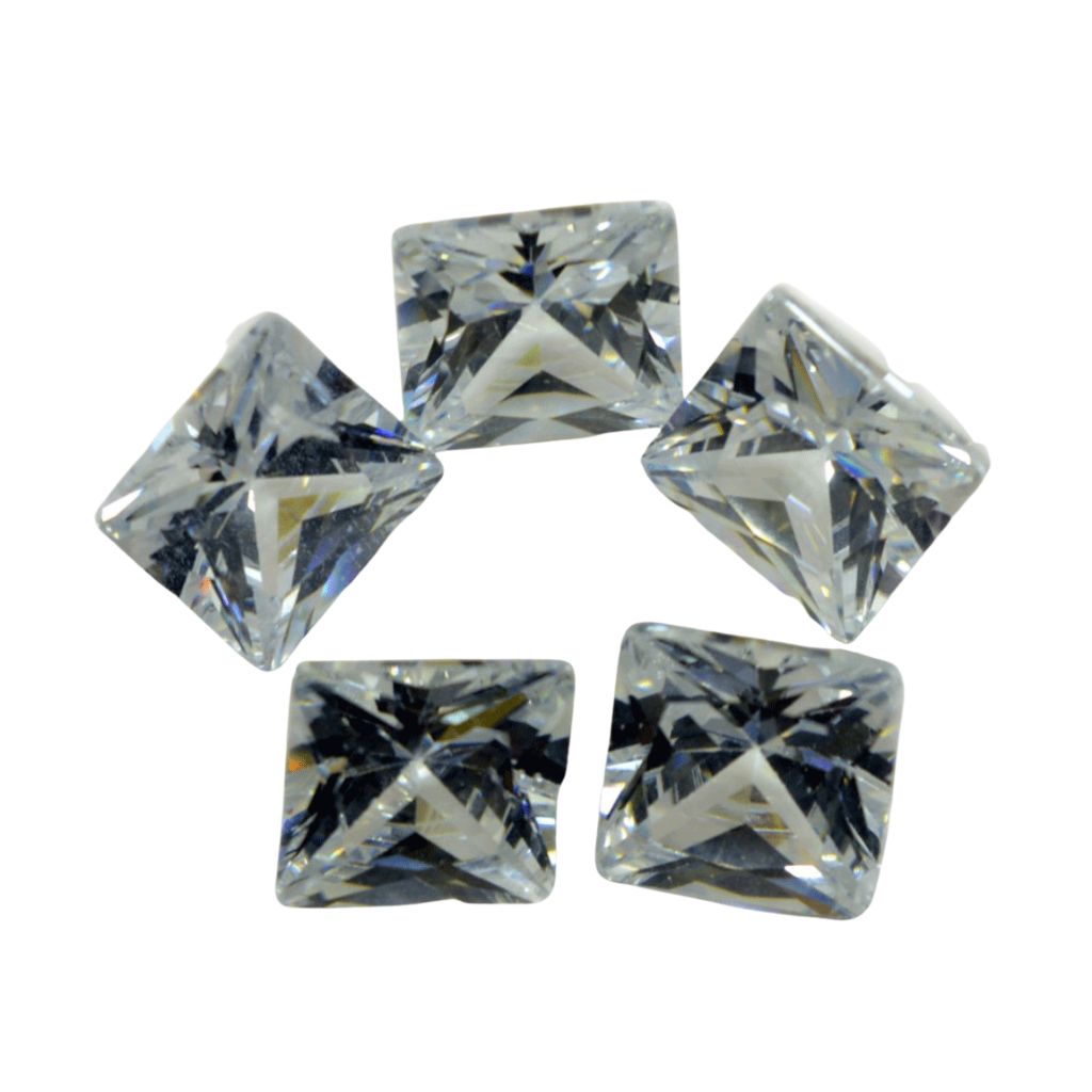 Buy Created White Cubic Zircon at Wholesale Rates (Rs 4/Carat