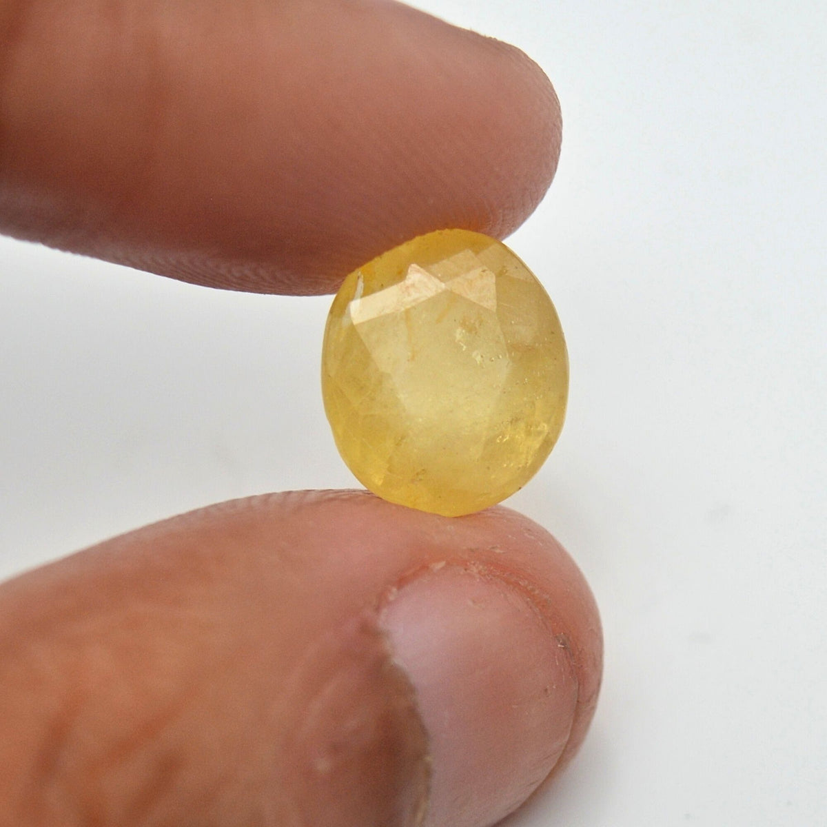 Buy Certifiedne Natural Ceylon Sri Lanka Yellow Sapphire Pukhraj