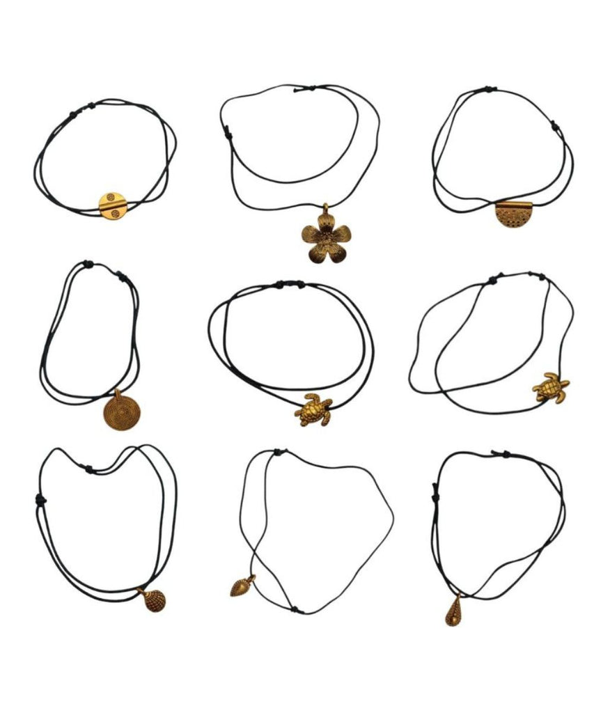 Fashion Stylish Women's Black Thread Anklets with oxidised Beads Rope Wrist Band Random Combo Pack (Combo of 20)