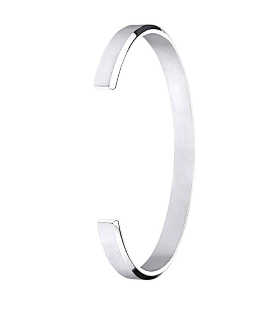 Stainless Steel Openable Crystal Cuff Bracelet Latest Stylish Adjustable Bangle Bracelet For Women