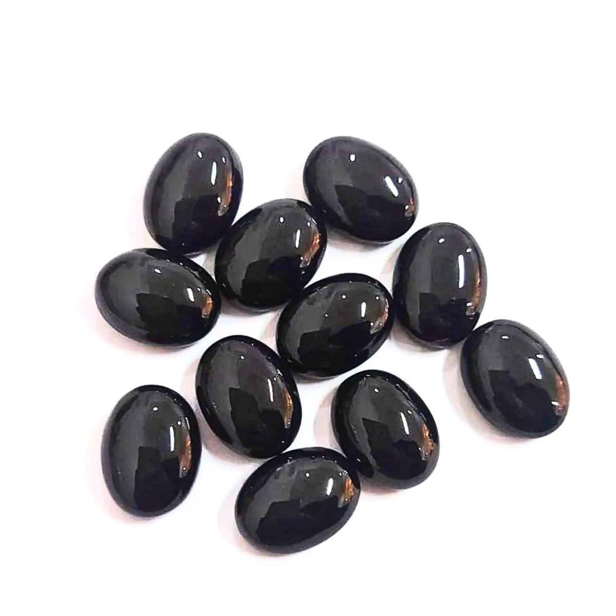 Buy Natural Black Onyx at Wholesale Rates (Rs 15/Carat) Cabochon