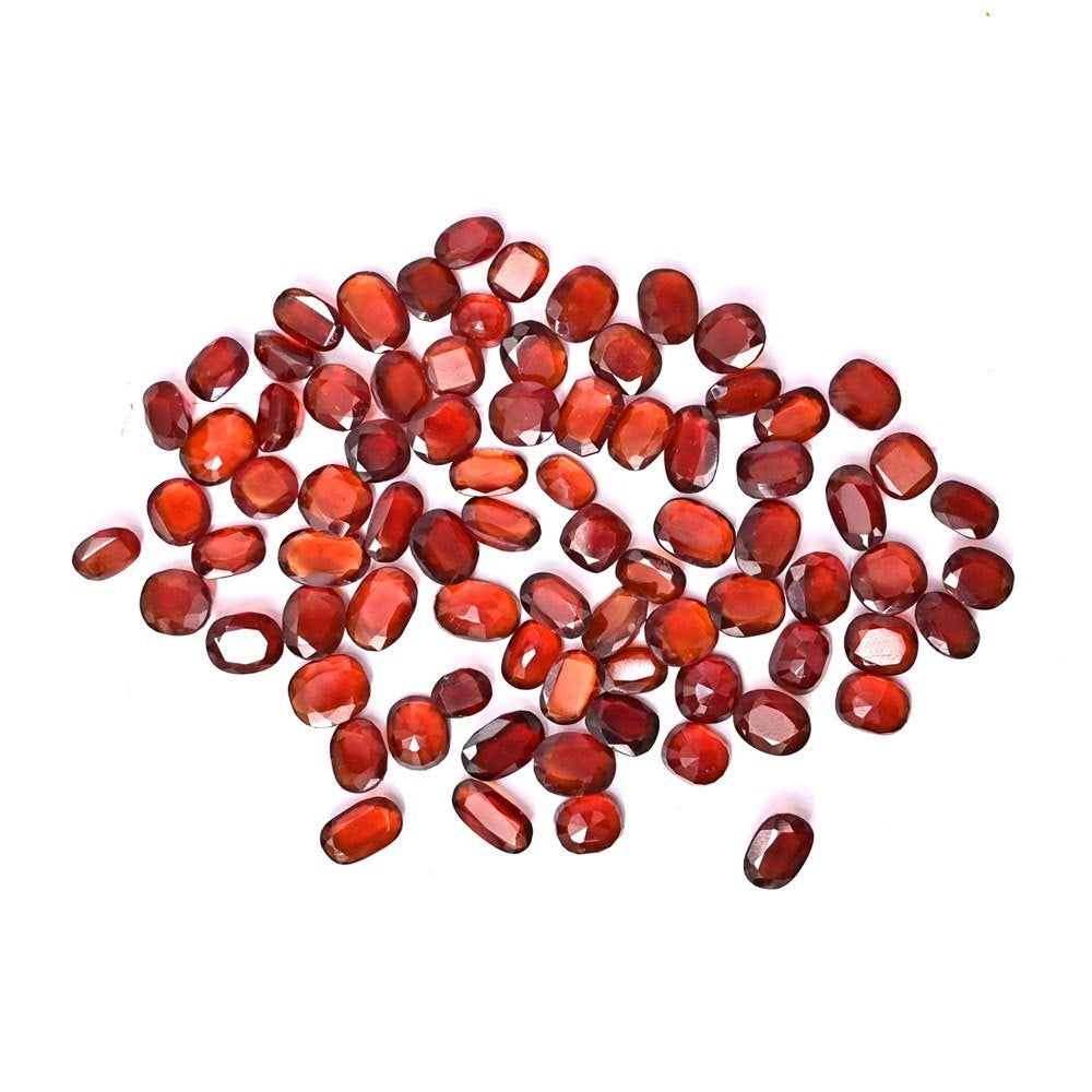 Natural Africa Gomed Hessonite Oval Shape Fine Quality Loose Gemstone at Wholesale Rates (Rs 25/Carat)