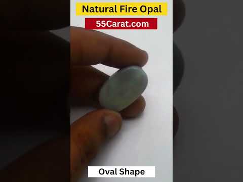 Natural Fire Opal Oval Shape Fine Quality Loose Gemstone at Wholesale Rates (Rs 1300/Carat)
