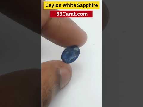 Natural Ceylon Sri Lanka Blue Sapphire Neelam Oval Shape Fine Quality Loose Gemstone at Wholesale Rates (Rs 3000/Carat)