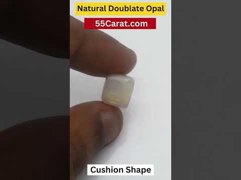 Natural Doublate Opal Cushion Shape Fine Quality Loose Gemstone at Wholesale Rates (Rs 300/Carat)