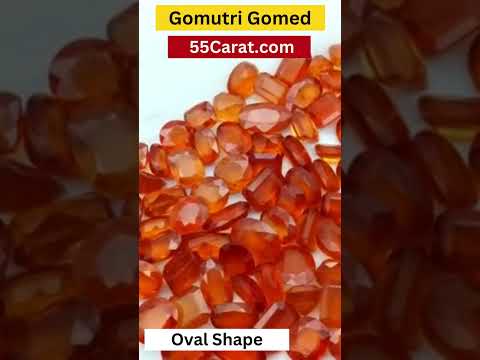 Natural Yellow Gomutri Gomeed Hessonite Fine Quality Loose Gemstone at Wholesale Rates (Rs 160/Carat)