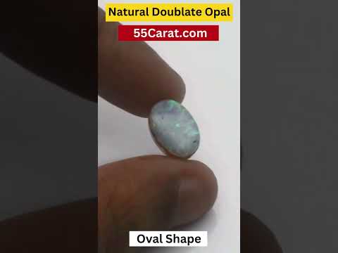 Natural Doublate Opal Oval Shape Fine Quality Loose Gemstone at Wholesale Rates (Rs 300/Carat)