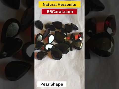 Natural Red Garnet Faceted Pear Shape Fine Quality Loose Gemstone at Wholesale Rates (Rs 150/Carat)