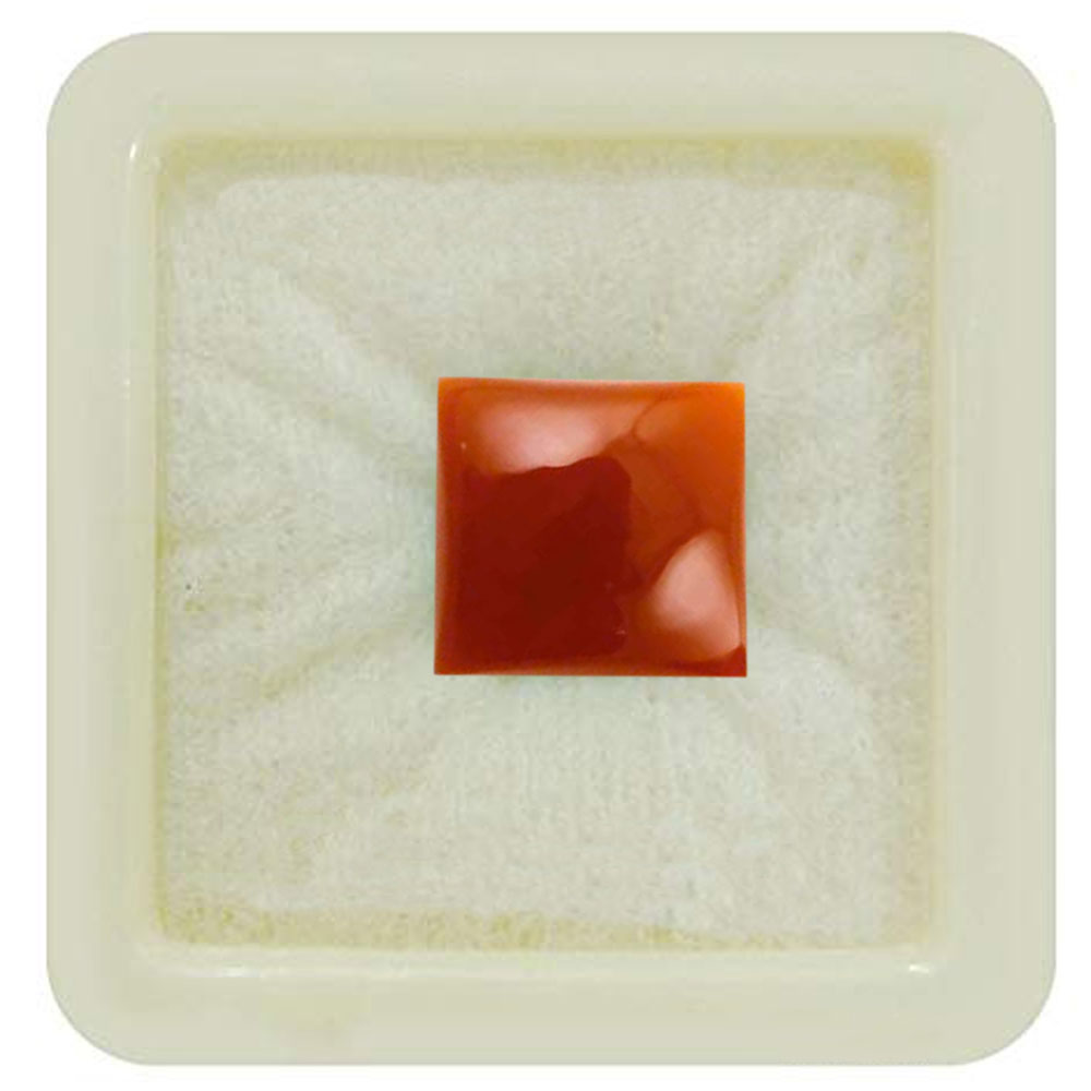 Natural Certified Red Onyx Hakik Gemstone 2.25 Ratti 10.25 Ratti Used For Astrological Supply at Wholesale Rates (Rs 20/Carat)