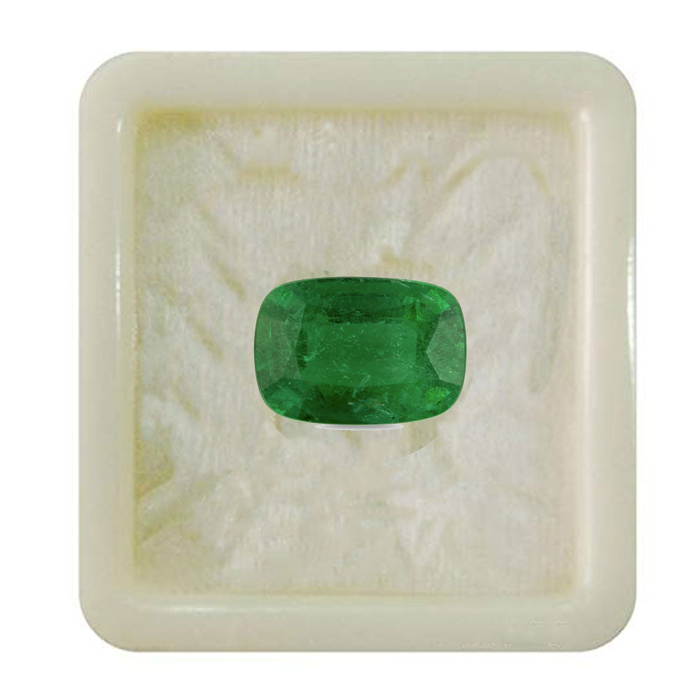 Natural Emerald Loose Gemstone Panna 2.25 To 10.25 Ratti Taurus Zodiac Vrish Rashi Upratan Venus Shukra Jupiter May Birthstone Astrology Jewelry Making at Wholesale Rates