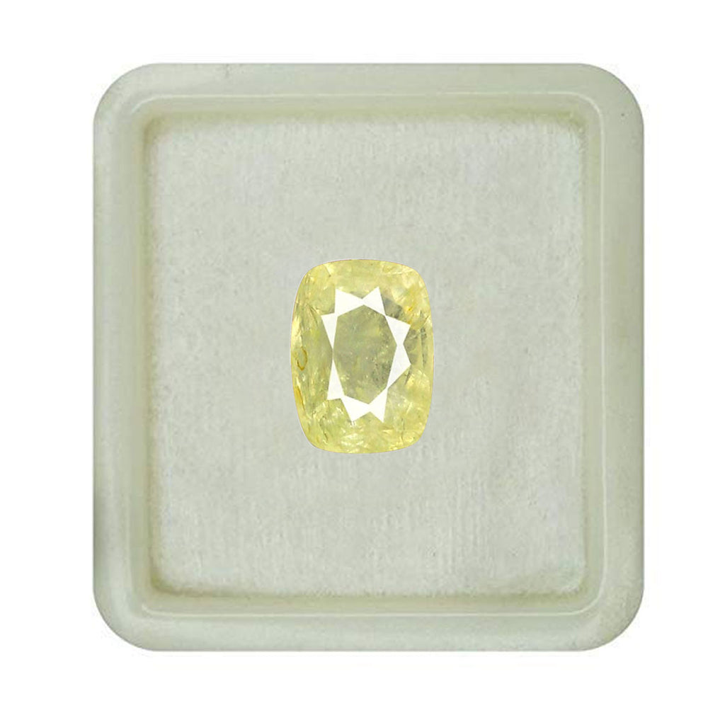 Ceylon Yellow Sapphire Pukhraj Fine Quality Loose Gemstone at Wholesale Rates (Rs 150/carat)