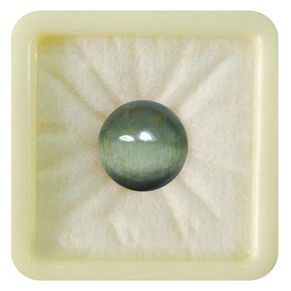 Natural Lehsuniya (Cats Eye) Loose Gemstone 2.25 To 10.25 Ratti Chakra Healing Birthstone mm Stone Art and Craft Supplies at Wholesale Rates
