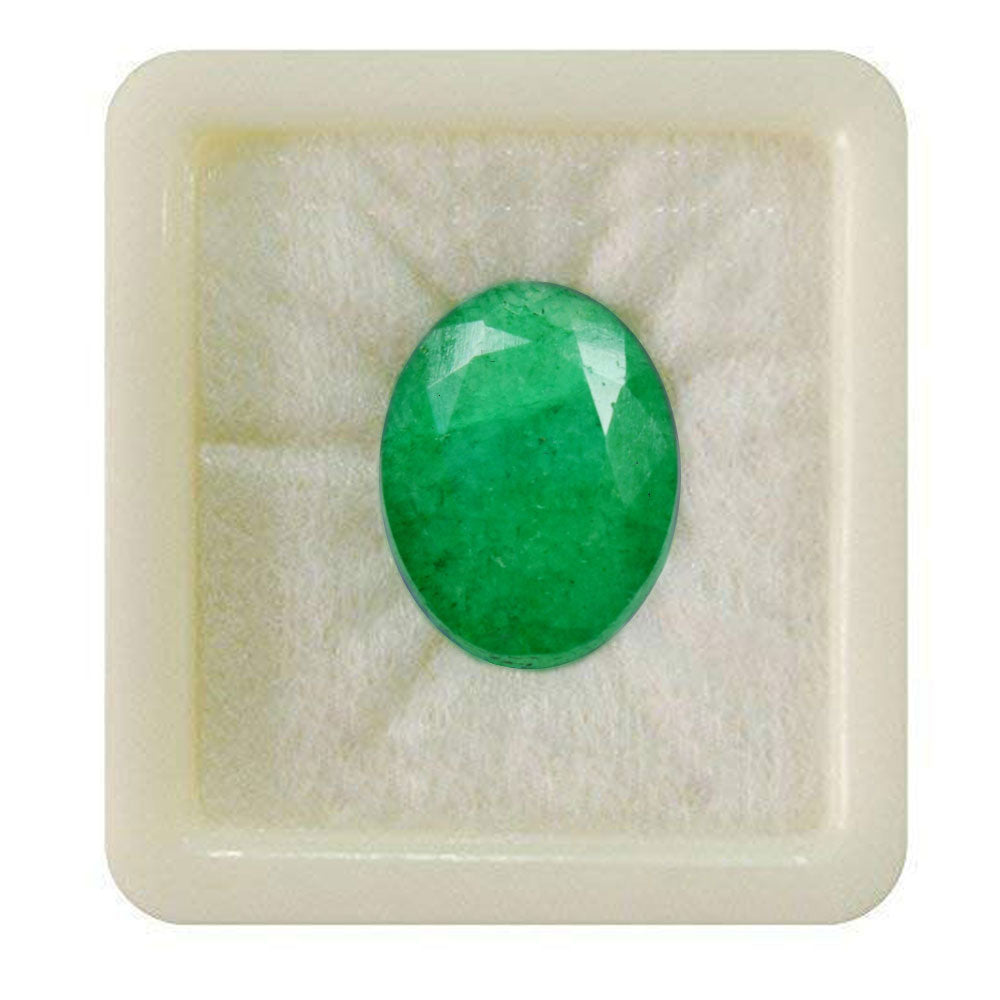 Natural Emerald Loose Gemstone Panna 2.25 To 10.25 Ratti Taurus Zodiac Vrish Rashi Upratan Venus Shukra Jupiter May Birthstone Astrology Jewelry Making at Wholesale Rates