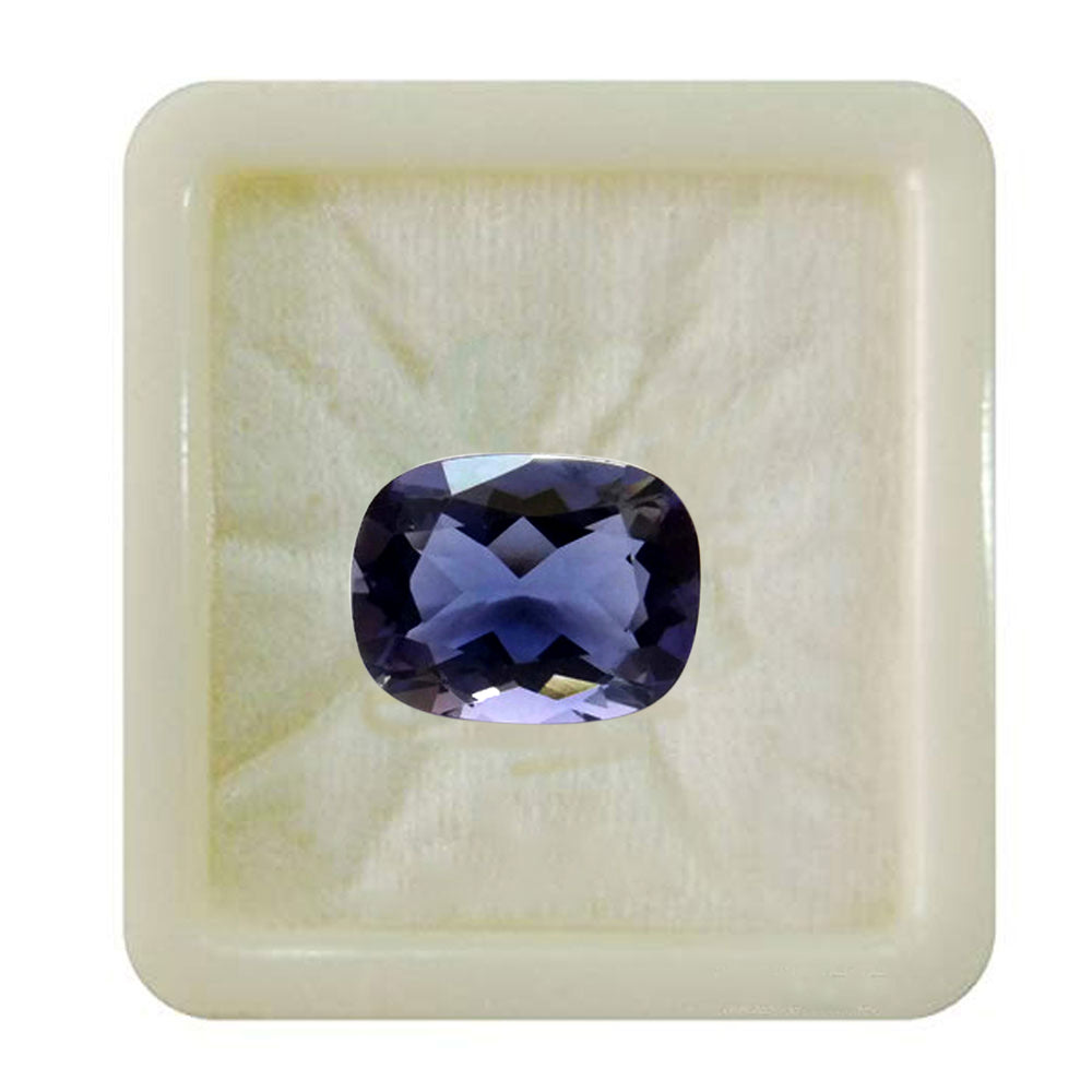 Ramneek jewels 9.25-9.50 Ratti Iolite (NEELI Stone) Certified Gemstone AAA  Quality (Neelam Substitute) : Amazon.in: Jewellery