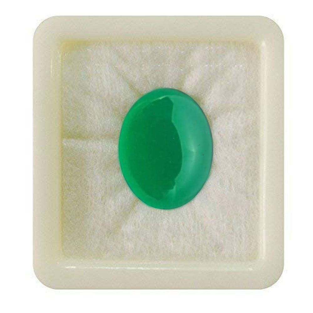 Natural Green Onyx Loose Haqiq Fine Quality Loose Gemstone at Wholesale Rates (Rs 20/carat)