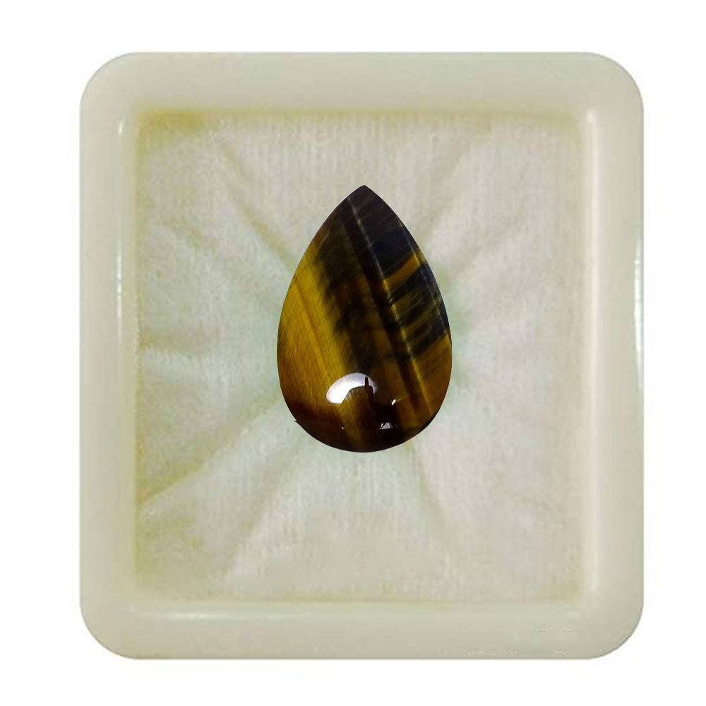 Natural Tiger Eye Chiti Fine Quality Loose Gemstone at Wholesale Rates (Rs 15/Carat)