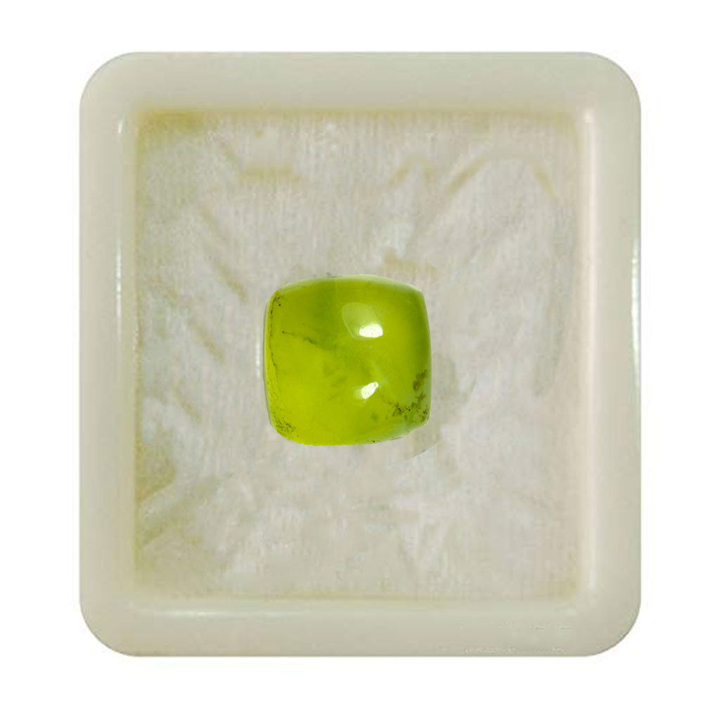 Natural Certified Prehnite Loose Gemstone 2.25 To 10.25 Ratti at Wholesale Rates (Rs 15/Carat)