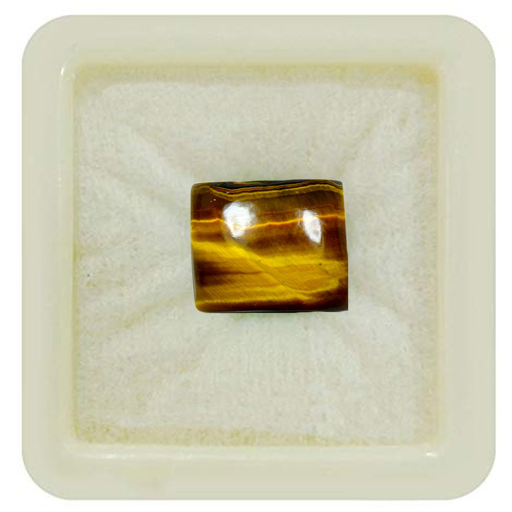 Natural Tiger Eye Chiti Fine Quality Loose Gemstone at Wholesale Rates (Rs 15/Carat)