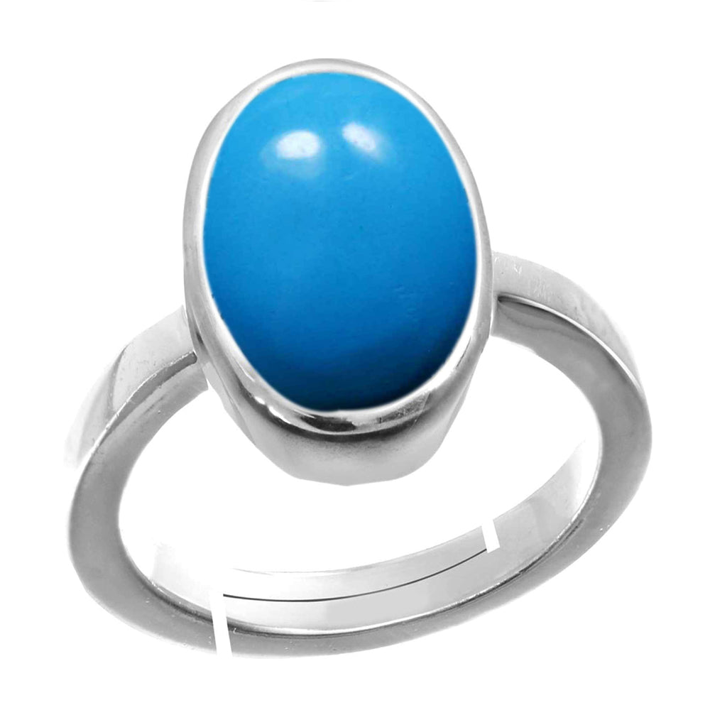 Turquoise Ring, Natural Gemstone,birthstone for December - Coolring Jewelry