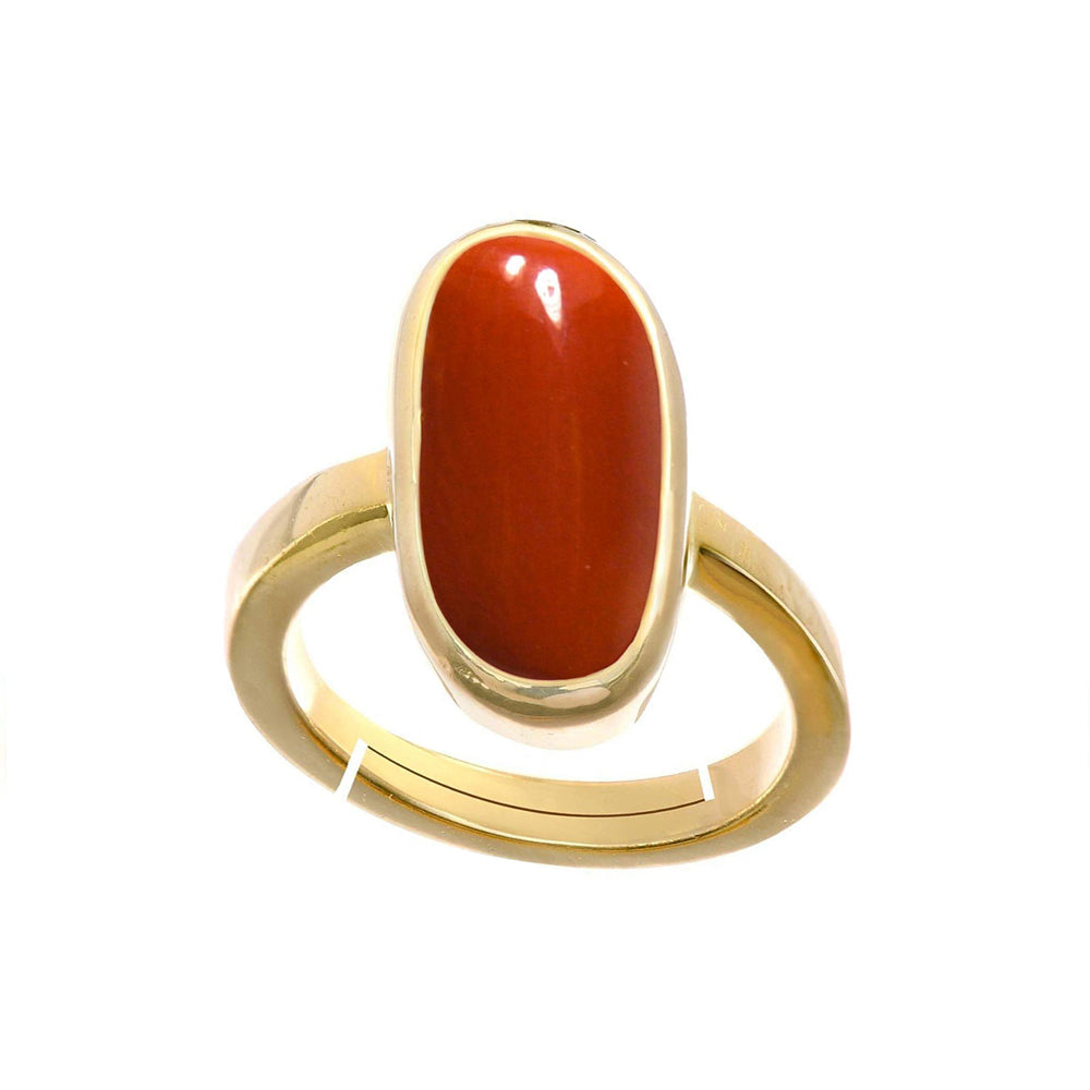 Red Coral / Munga Moonga Sterling Silver 925 Astrological Purpose Ring For  Men | eBay