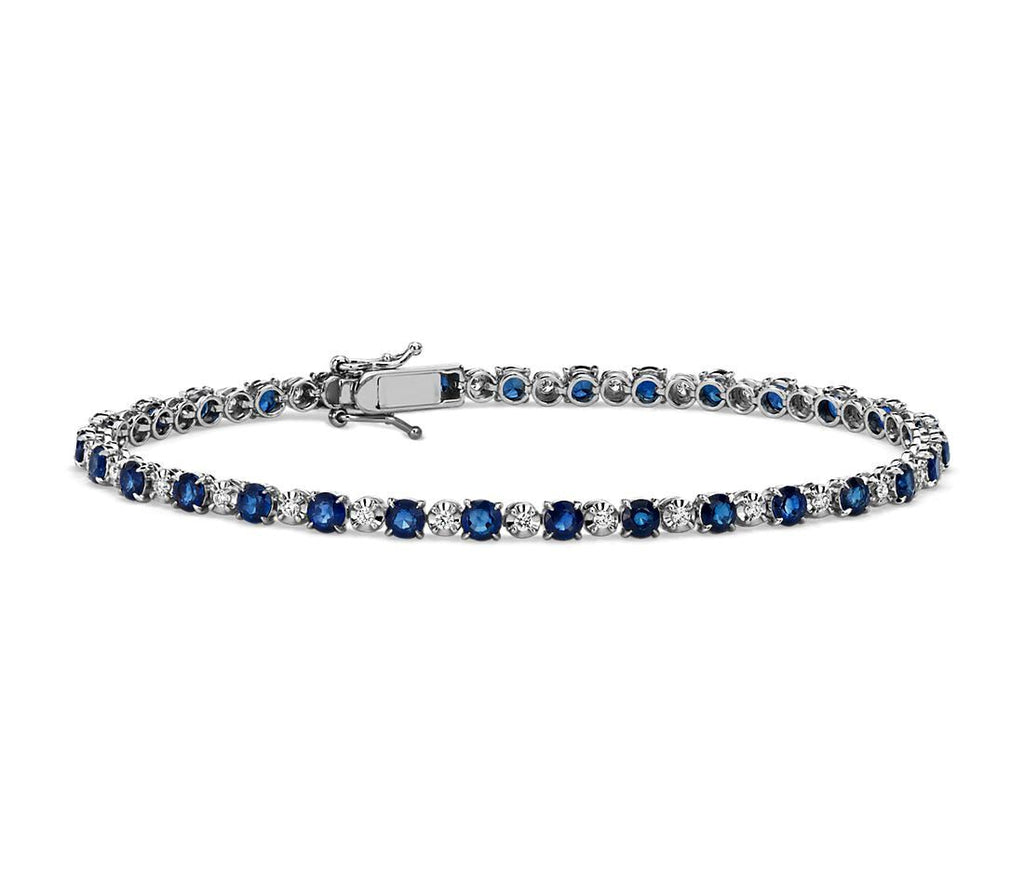 Sterling Silver Adjustable Tennis Bracelet | Classy Women Collection