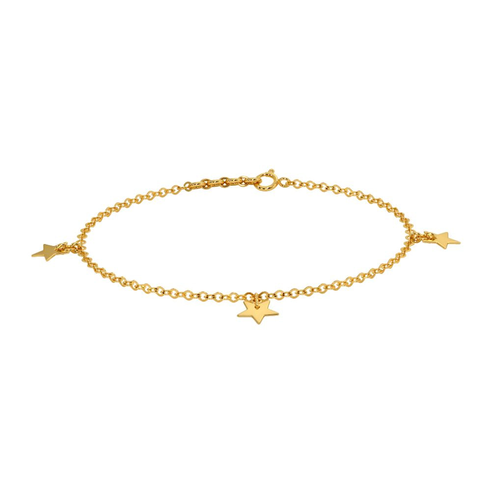 18k Gold Plated Women's Bracelets 925 Sterling Silver Bulk Rate 160/Gram Design-3