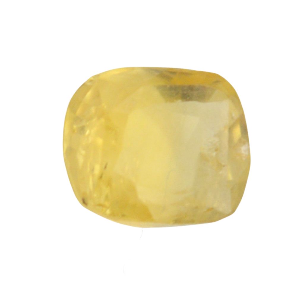 2.3 Carat 2.6 Ratti Certified Natural Ceylon Yellow Sapphire (Pukhraj) Fine Quality Loose Gemstone at Wholesale Rates (Rs 2000/Carat)