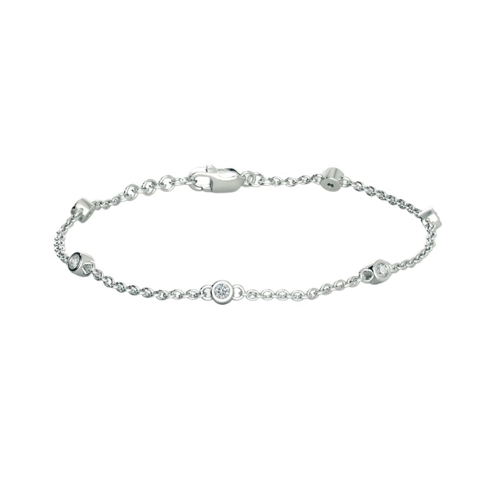 925 Sterling Silver Womens Chain Bracelet Bulk Rate 150/Gram Design-2