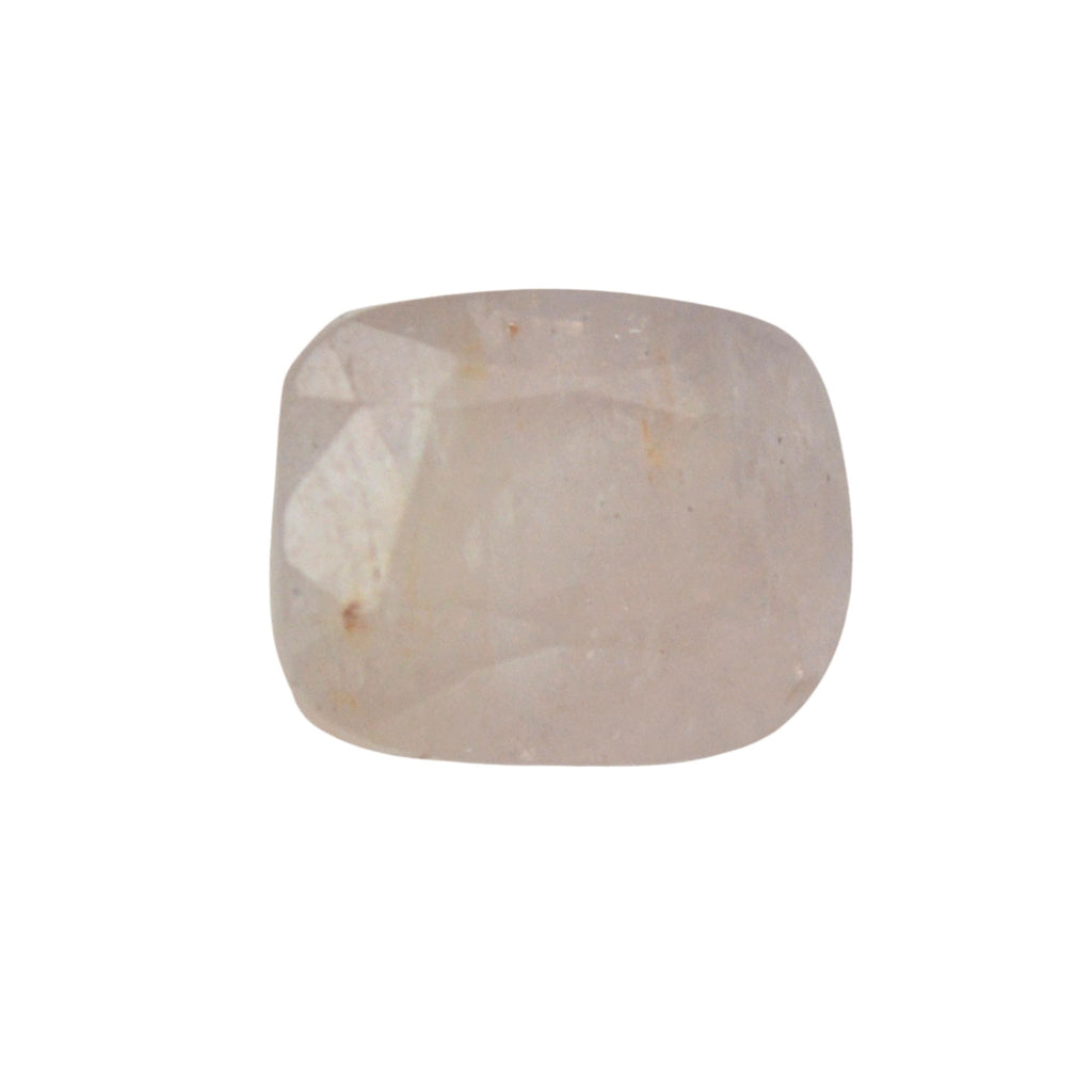 5.56 Ratti 5 Carat Certified Natural Ceylon Sri Lanka White Sapphire (Safed Pukhraj) Wholesale Rate (Rs 800/carat)