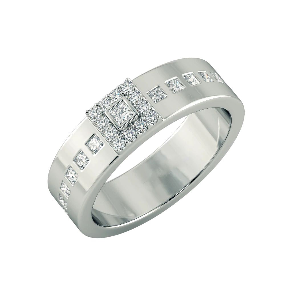 Men's 925 Silver Band Ring at Bulk Rate Rs 150/Gram Design 11