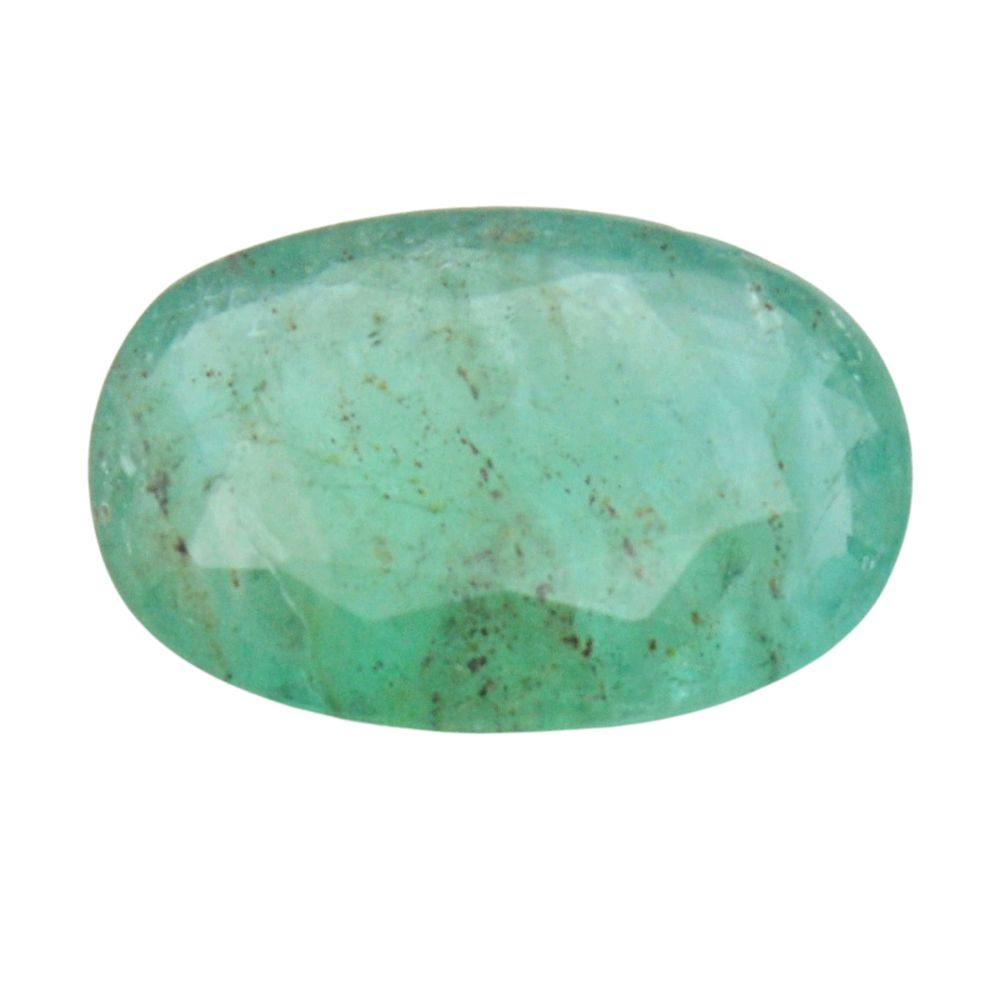 3.5 Carat 3.9 Ratti Certified Natural Zambian Emerald (Panna) Rectangle Shape Fine Quality Loose Gemstone at Wholesale Rates (Rs 850/carat)