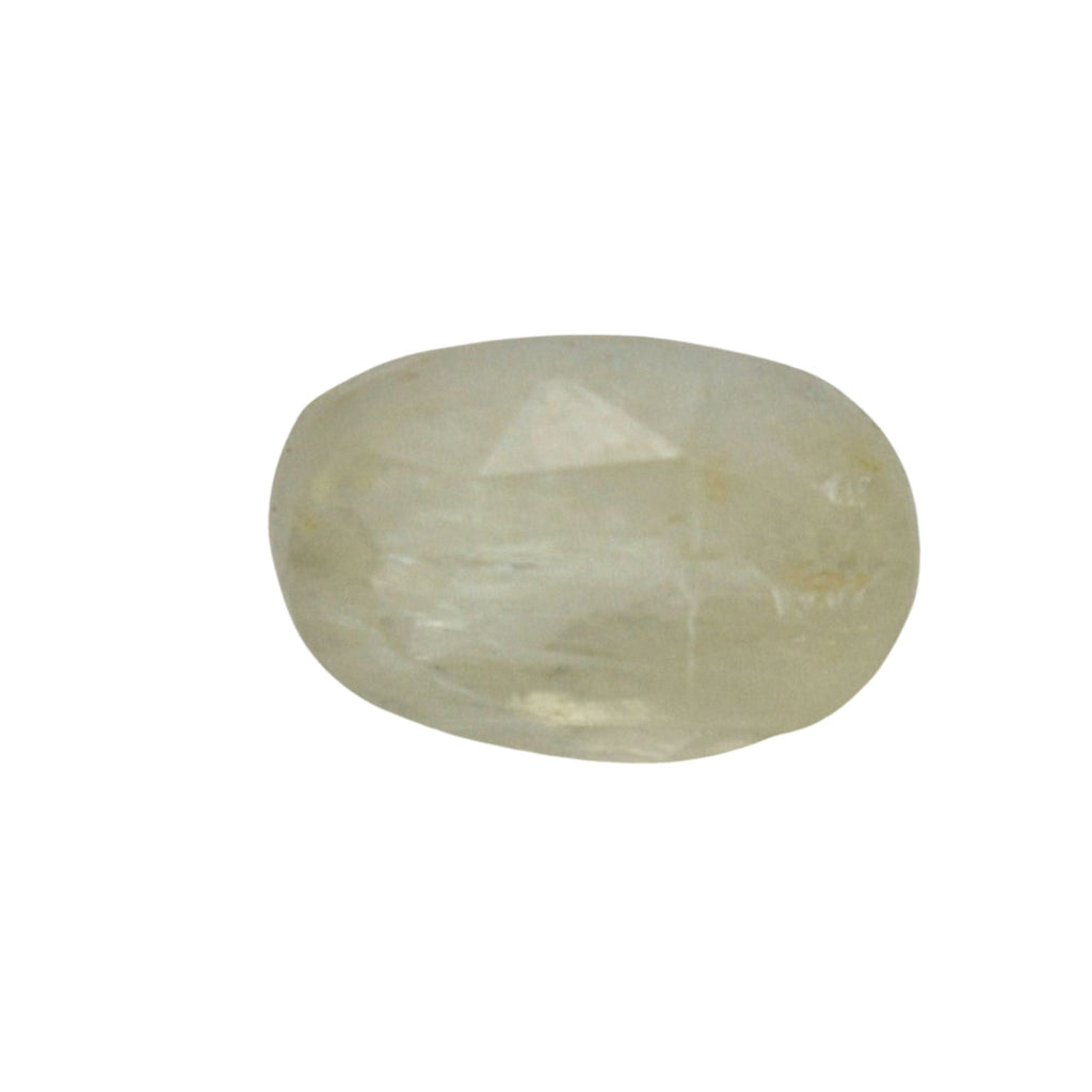 3.1 Carat 3.4 Ratti Certified Natural Ceylon Yellow Sapphire (Pukhraj) Fine Quality Loose Gemstone at Wholesale Rates (Rs 450/Carat)