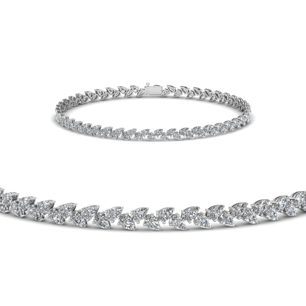 925 Sterling Silver Women's Tennis Bracelet Bulk Rate 150/Gram Design-14