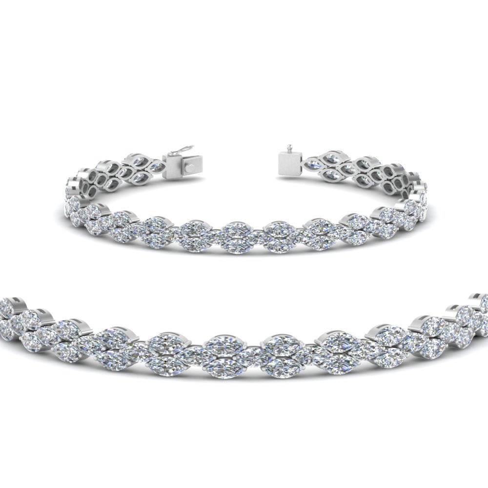 925 Sterling Silver Women's Tennis Bracelet Bulk Rate 150/Gram Design-24