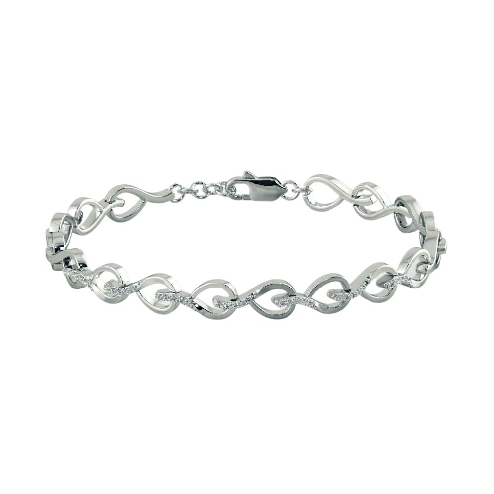 925 Sterling Silver Womens Chain Bracelet Bulk Rate 150/Gram Design-5