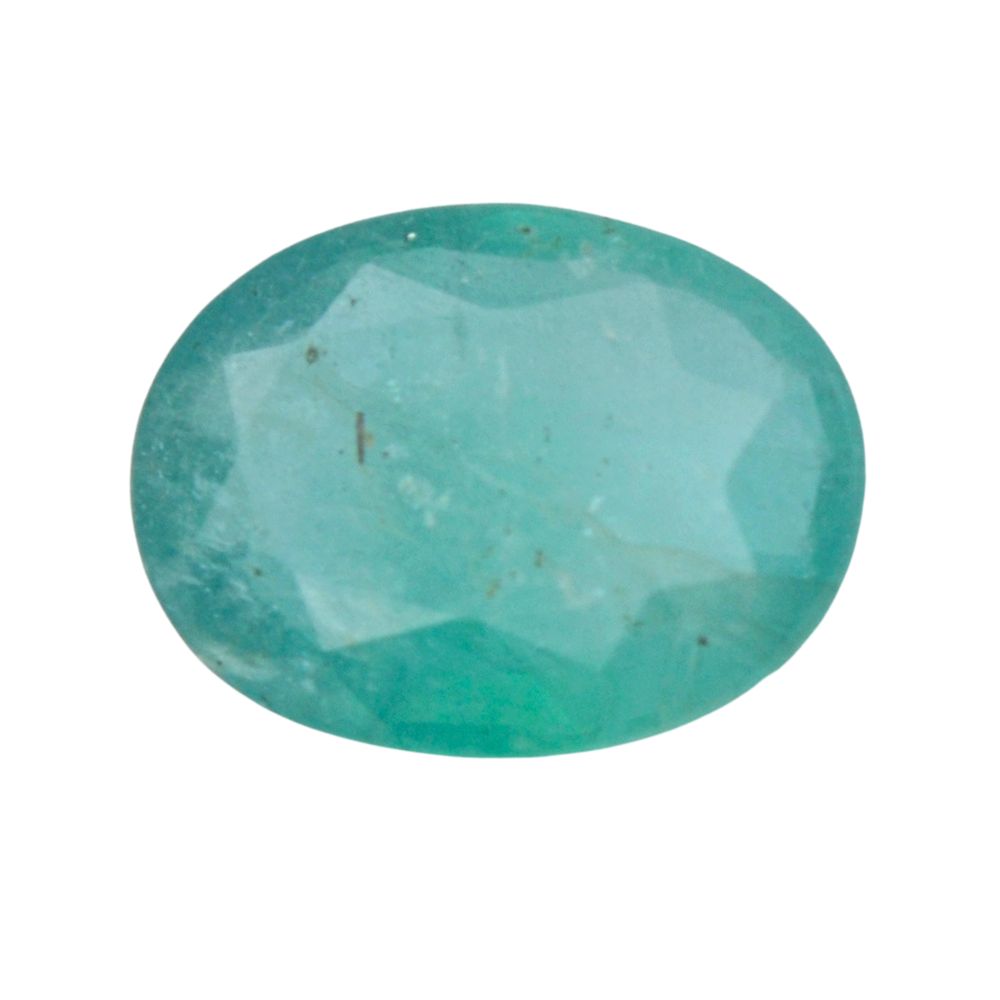 2.9 Carat 3.2 Ratti Certified Natural Zambian Emerald (Panna) Oval Shape Fine Quality Loose Gemstone at Wholesale Rates (Rs 900/carat)