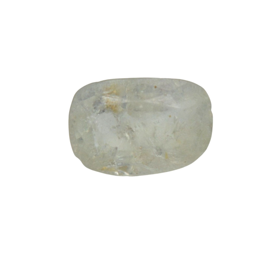 1.7 Carat 1.9 Ratti Certified Natural Ceylon White Sapphire (Safed Pukhraj) Fine Quality Loose Gemstone at Wholesale Rates (Rs 450/Carat)