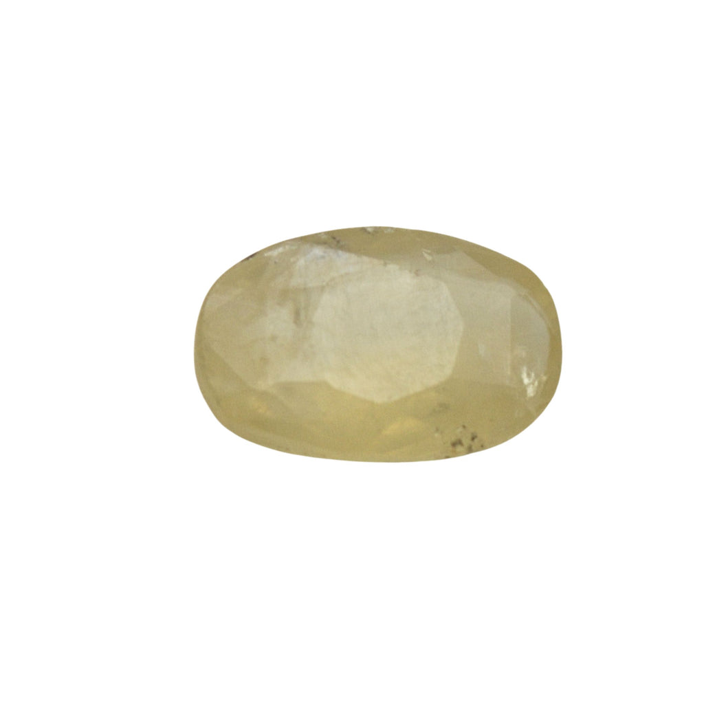 2.9 Carat 3.2 Ratti Certified Natural Ceylon Yellow Sapphire (Pukhraj) Fine Quality Loose Gemstone at Wholesale Rates (Rs 2000/Carat)