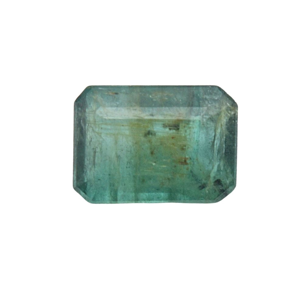 3.8 Carat 4.2 Ratti Certified Natural Zambian Emerald (Panna) Rectangle Shape Fine Quality Loose Gemstone at Wholesale Rates (Rs 850/carat)