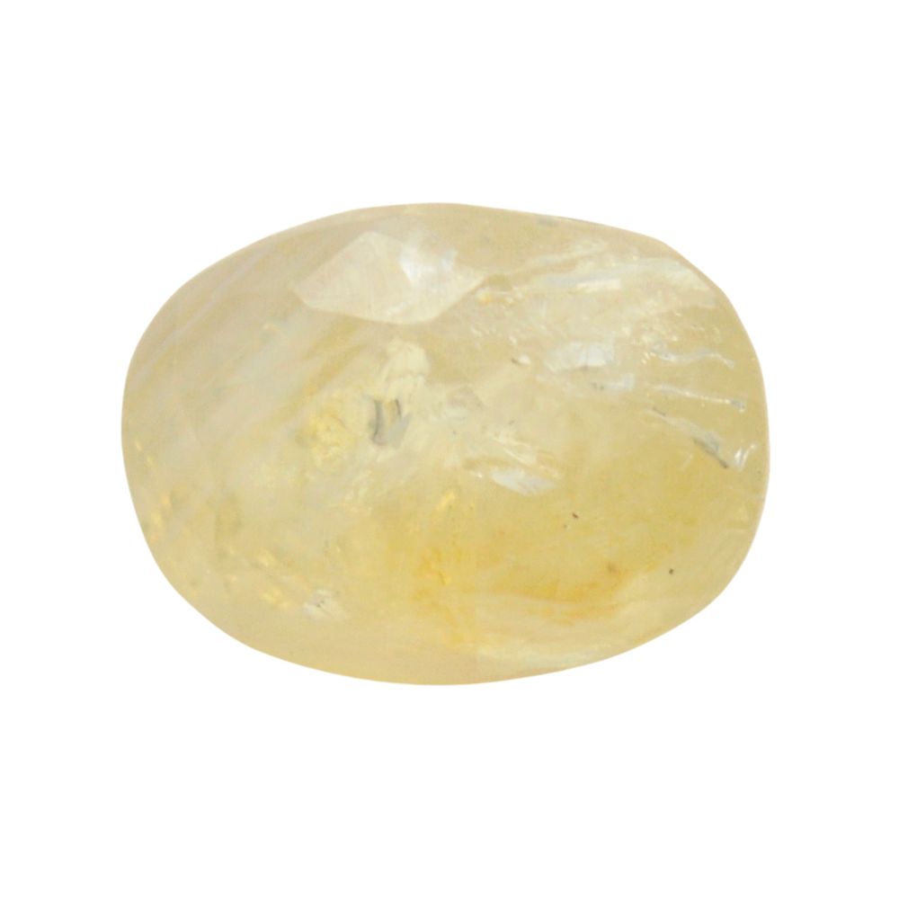 3.7 Ratti 3.3 Carat Certified Natural Ceylon Sri Lanka Yellow Sapphire (Pukhraj) at Wholesale Rate (Rs 1000/carat)