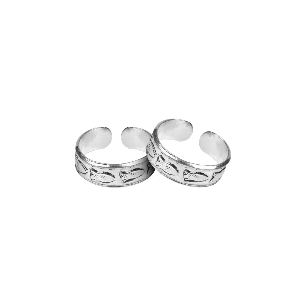 925 Sterling Silver Women's Toe Rings Bulk Rate 150/Gram Design-28