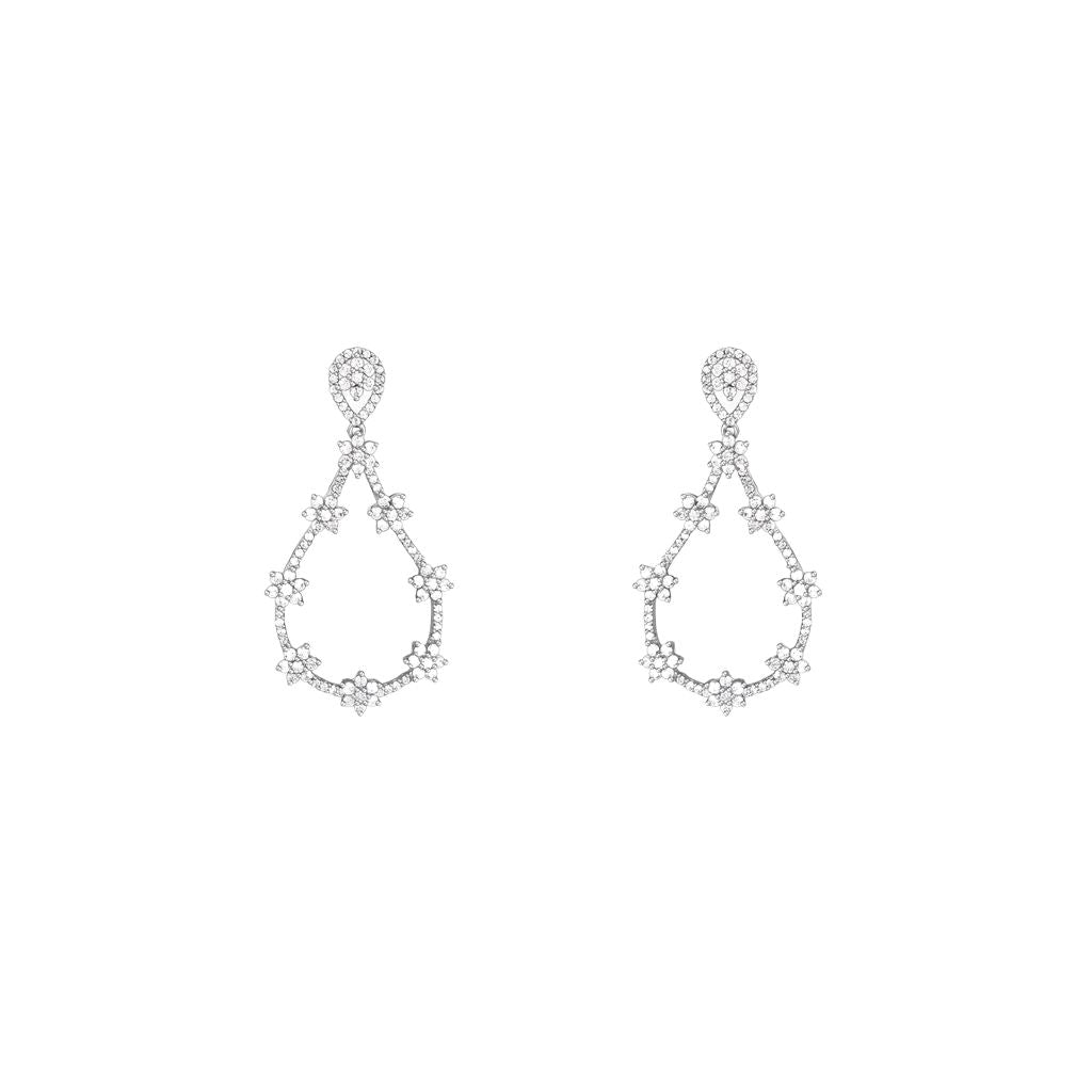 925 Sterling Silver Women's Modern Dangle Earrings Bulk Rate 150/Gram Design-5
