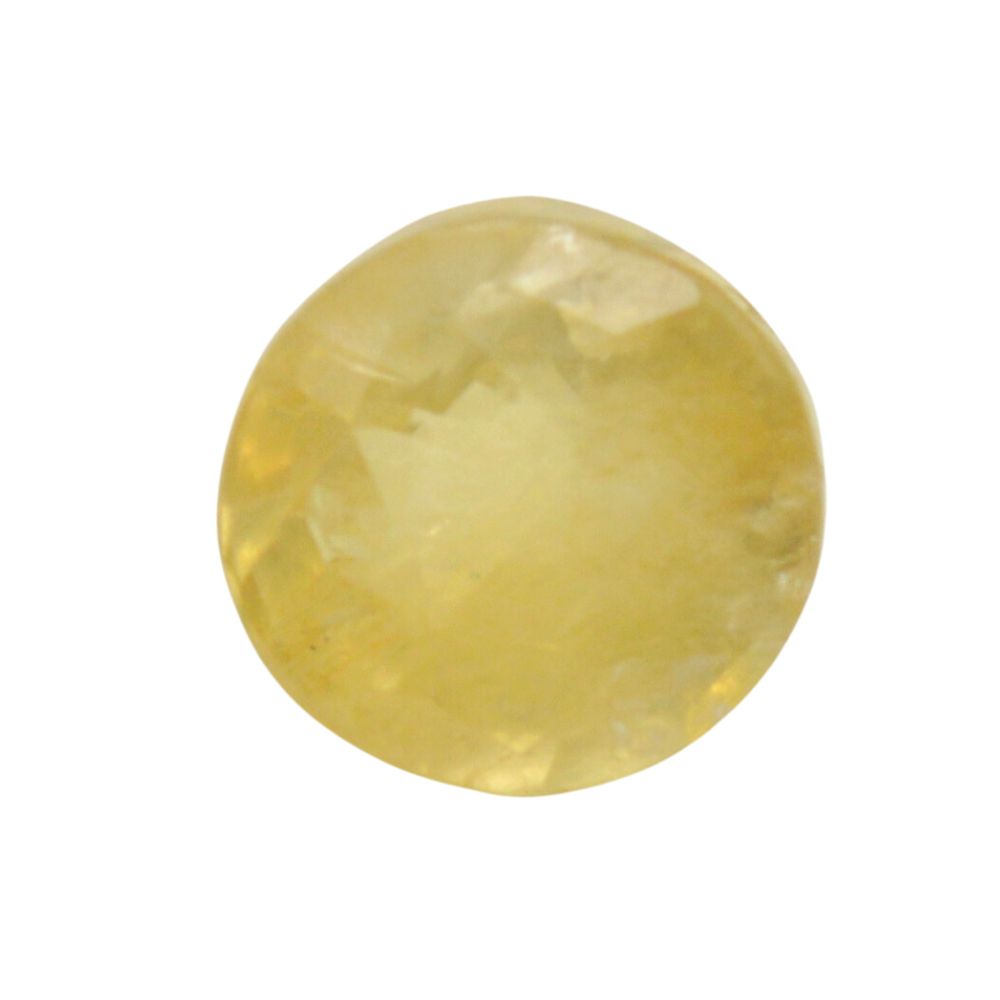 2.8 Carat 3.1 Ratti Certified Natural Ceylon Yellow Sapphire (Pukhraj) Fine Quality Loose Gemstone at Wholesale Rates (Rs 3000/Carat)