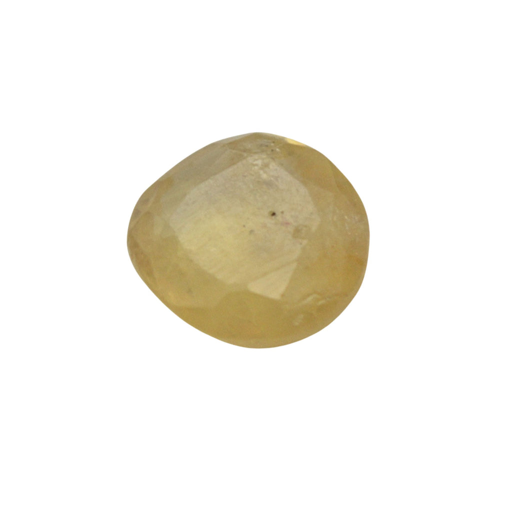 2.9 Carat 3.2 Ratti Certified Natural Ceylon Yellow Sapphire (Pukhraj) Fine Quality Loose Gemstone at Wholesale Rates (Rs 1500/Carat)