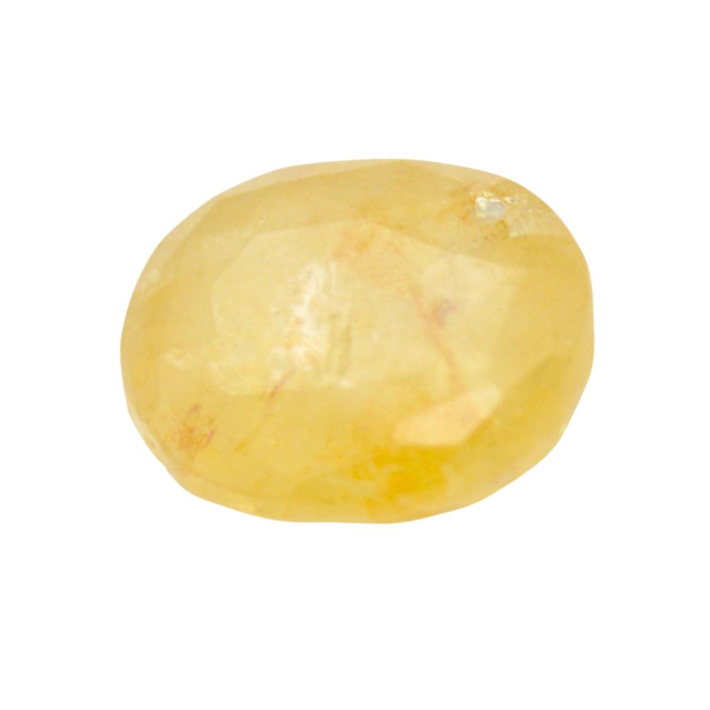 5.4 Ratti 4.9 Carat Certified Natural Ceylon Sri Lanka Yellow Sapphire (Pukhraj) at Wholesale Rate (Rs 1000/Carat)