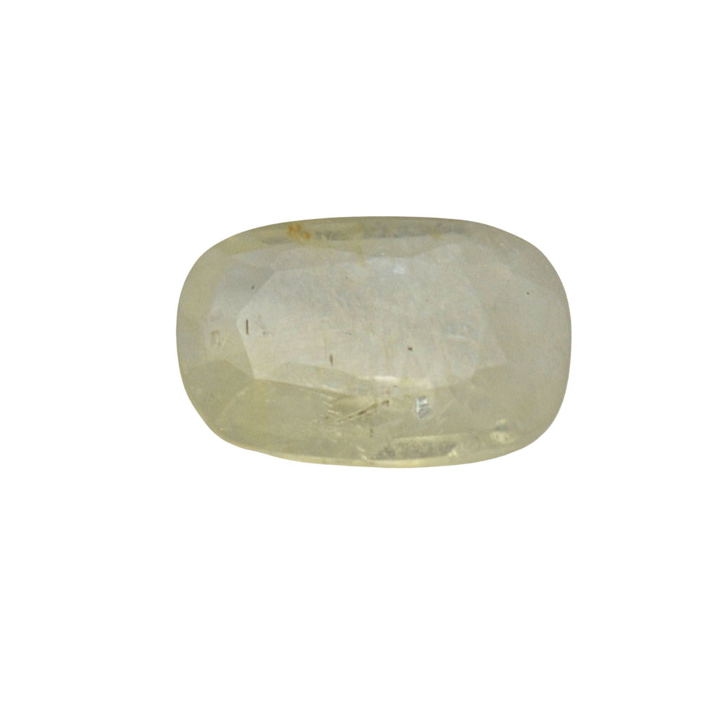 2.2 Carat 2.4 Ratti Certified Natural Ceylon Yellow Sapphire (Pukhraj) Fine Quality Loose Gemstone at Wholesale Rates (Rs 450/Carat)