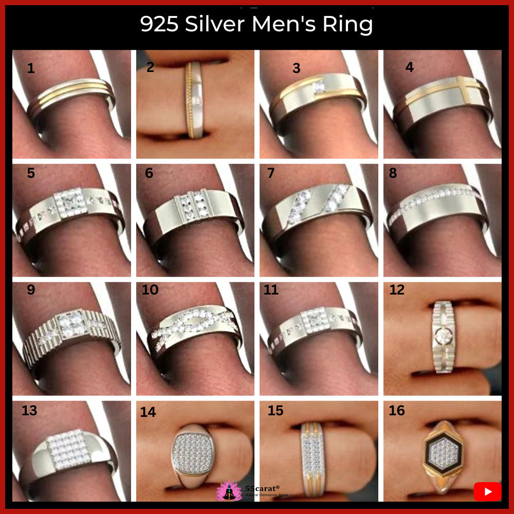 Male 92.5 Sterling Silver Rings, Weight: 5 Gram Approx, 18 To 24 at Rs 125/ gram in Mumbai