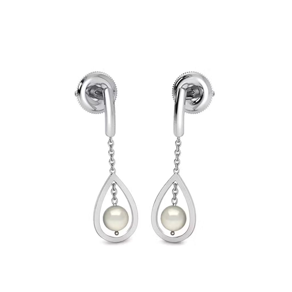 925 Sterling Silver Women's Modern Dangle Earrings Bulk Rate 150/Gram Design-21