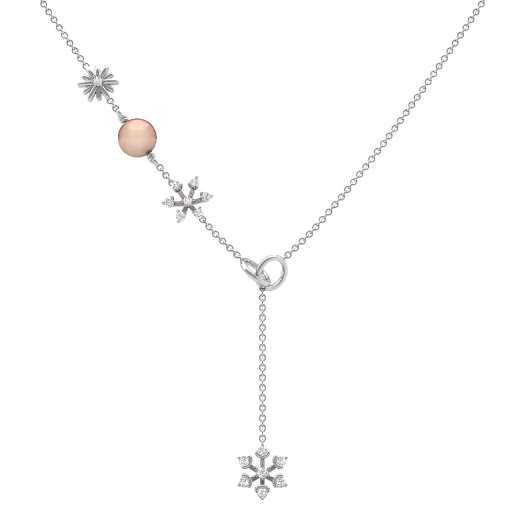 925 Sterling Silver Women's Pearl Necklace Bulk Rate 150/Gram Design-12