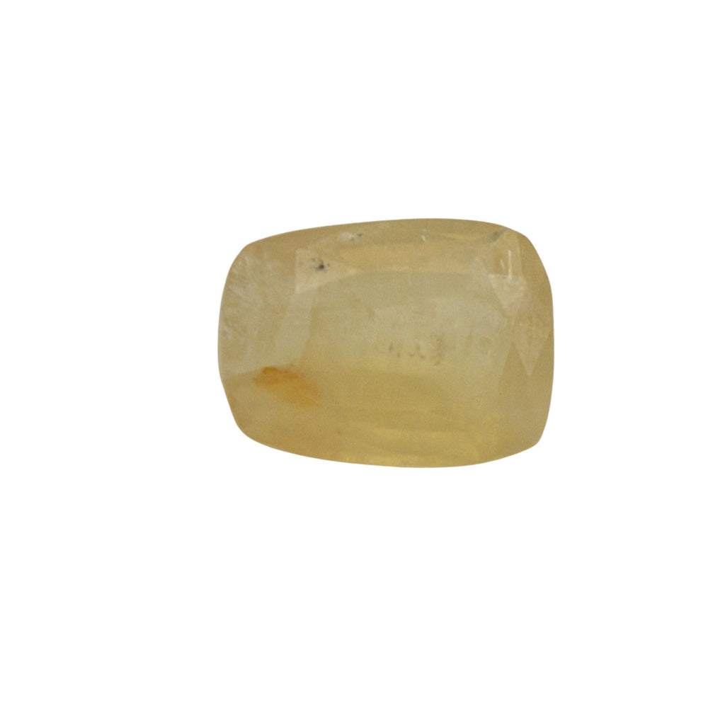 2.6 Carat 2.9 Ratti Certified Natural Ceylon Yellow Sapphire (Pukhraj) Fine Quality Loose Gemstone at Wholesale Rates (Rs 1500/Carat)